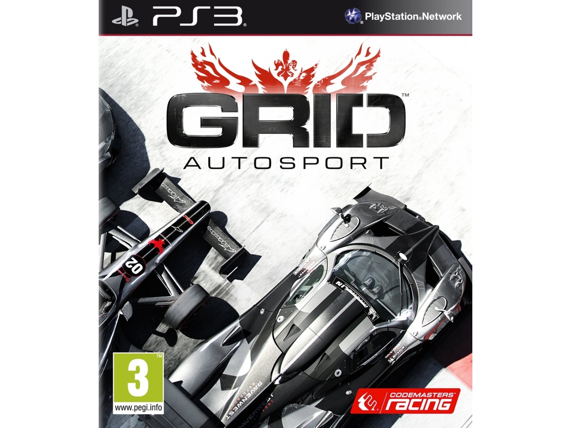 Jogo PS3 GRID AUTOSPORT