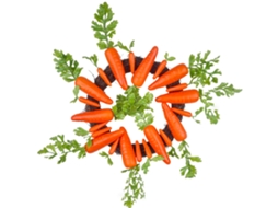 Easter Wreath Artificial Simulation Carrots Rattan Garland For Windows Or Front Door Decoration CHABERLU
