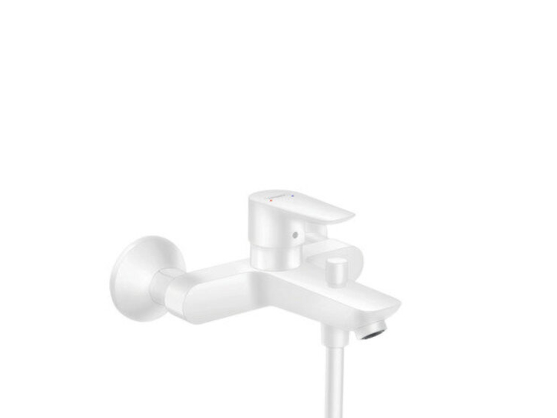 HANSGROHE Talis e Misturadora Monocomando de Superfície para Banheira Projeção 194Mm Cor: Fosco Branco
