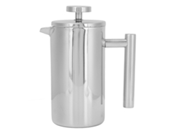 Cafeteira Francesa De Aço Inoxidável, 800ml, Portátil, Com Dupla Camada, Ideal Para Casa, Camping E Viagens.