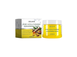 Discos de Limpeza Facial Clareadores com Cúrcuma Limpeza Profunda Dos Poros com Ácido Kójico TAISHENGDA