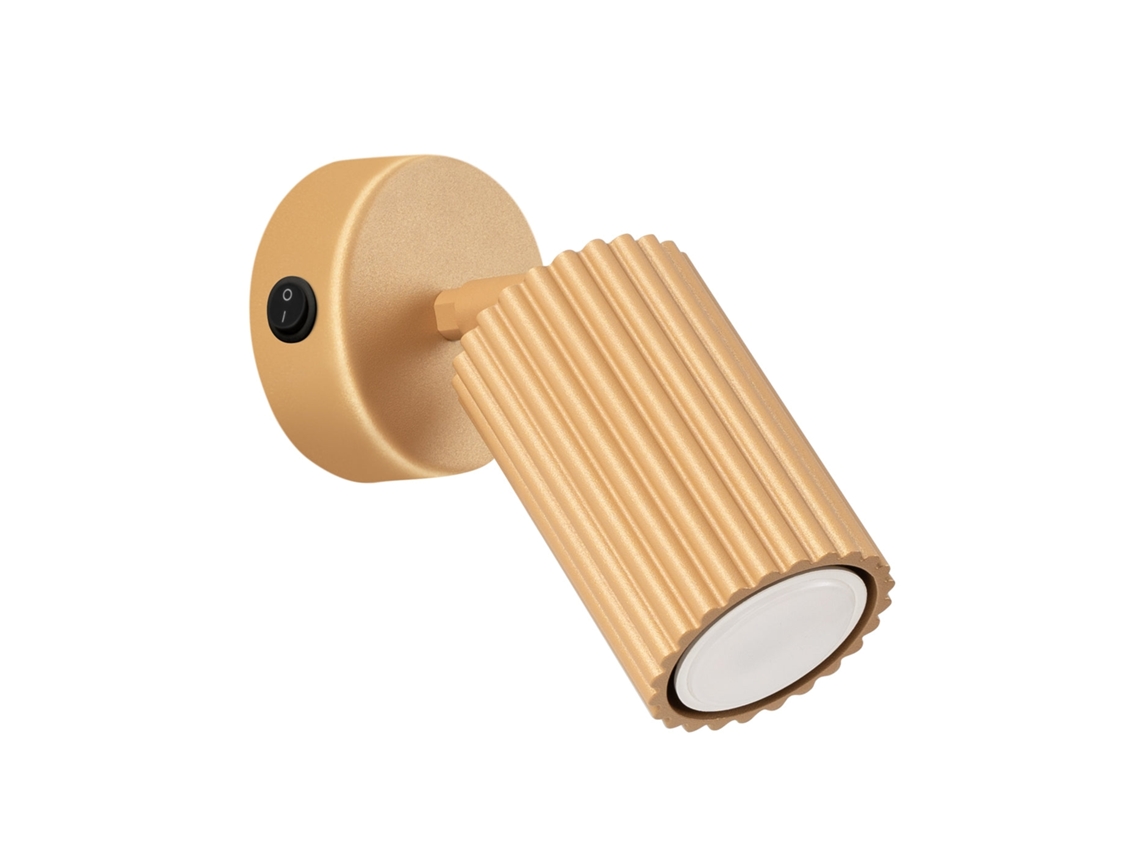 Sollux Sl.1560 Karbon Aplique Oro Con Interruptor