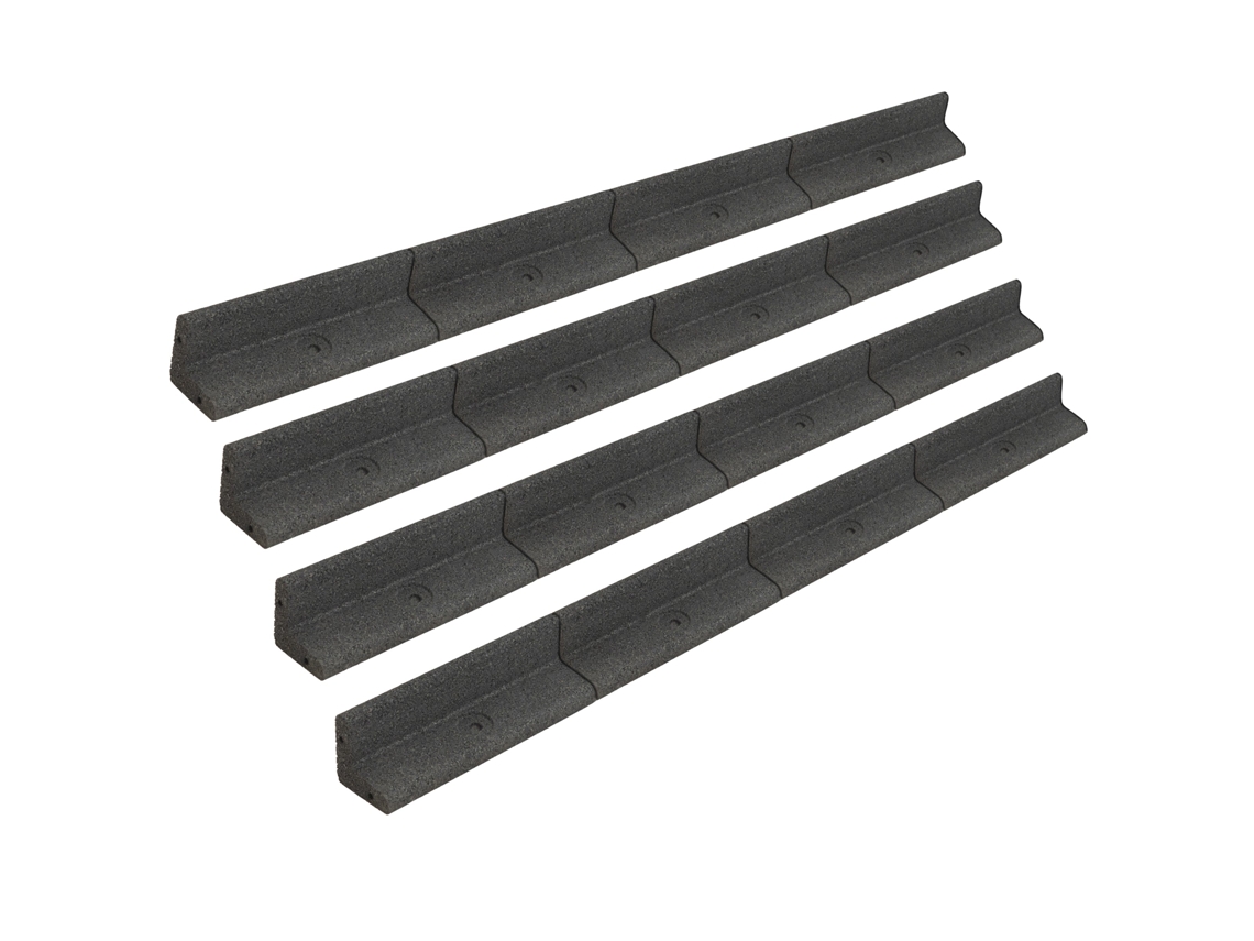 Borda Flexível Para Jardim 4 X 1.2 M – Cinzenta