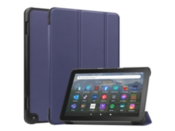 Capa Para Amazon Fire Hd 8/fire Hd 8 Plus 2020 Azul Escuro