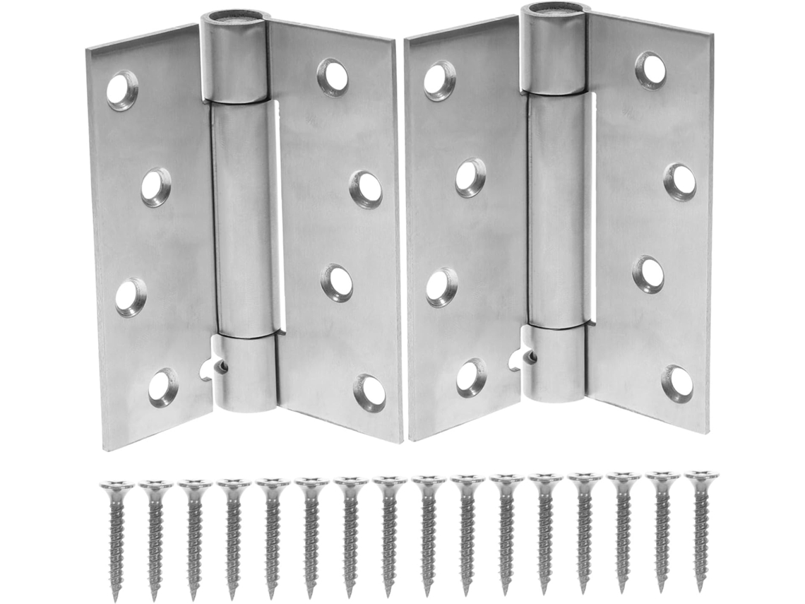 Conjunto De 2 Dobradiças Automáticas Com Mola, Fechamento Automático,