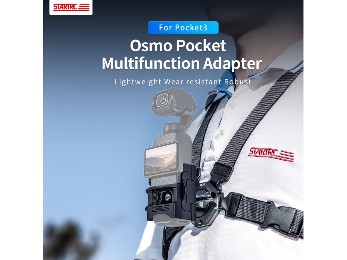 2026 adaptador de Expansão Dji Osmo Pocket 3 Marco Protector Suporte de Câmera