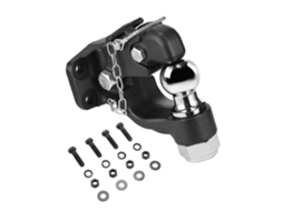 Engate de Reboque 9t com Bola 2" para Lúnulas 63,5 76,2mm TEKMAQUINAS