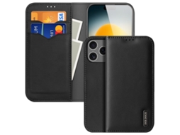 Capa Com Bloqueio Rfid Dux Ducis Para Iphone 17 Pro - Preta