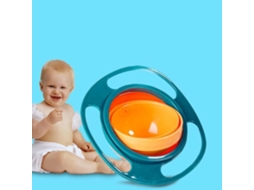 Tigela infantil giroscópica universal antiderramamento - VERDE ROKOO