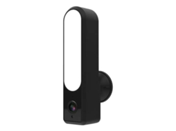 Câmera Inteligente Wi Fi Para Casa, Holofote, 1080p, Aplicativo Tuya, Áudio Bidirecional, Preto Slowmoose