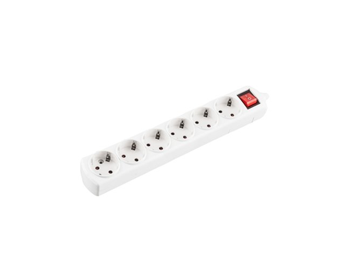 Switch Onlex T/t De Base Branca Sem Cabo 6 Saídas