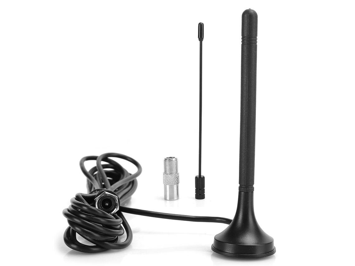 Antena Mali DVB T com cúpula de sucção para TV digital indoor | S/MARCA