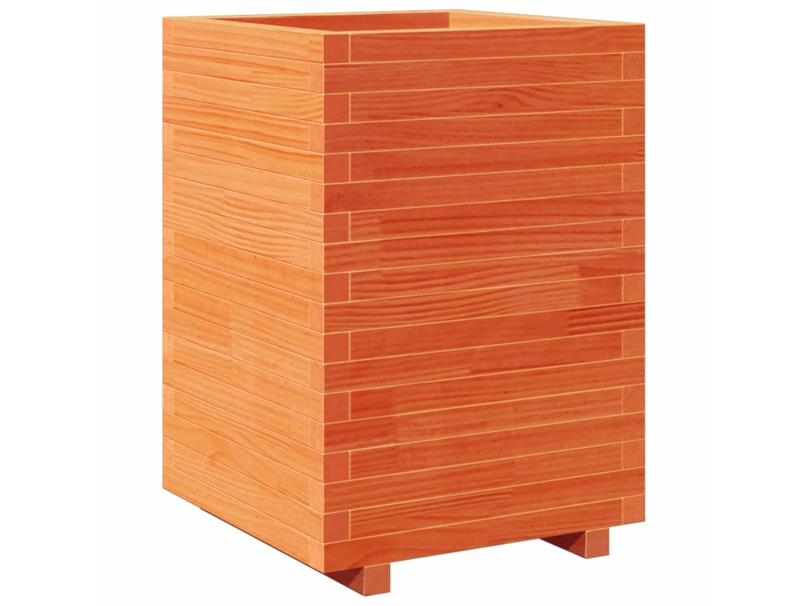 Garden Planter, Garden Planters Vidaxl Marrom Madeira De Pinho (50 X 50 X 72.5 Cm)
