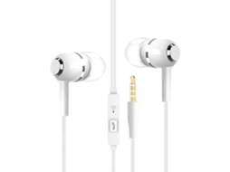 Fones De Ouvido Intra Auriculares Com Fio E Microfone Integrado