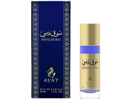 Eau De Parfum Souq Dubai 30ml Edp Oriental Arab Original Unissex Gift Idea Maracujá, Peônia Ayat Perfumes
