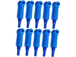 Conjunto de 10 conectores para bomba de sangria de fluido Freio, Azuis, ferramenta de reposicionamento