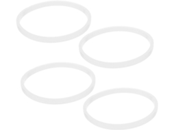 Conjunto De 4 Anéis Vedação Silicone Para Liquidificadores E