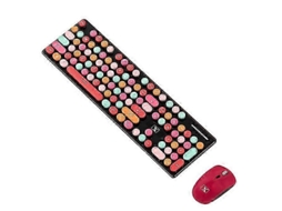 Teclado E Mouse Sem Fio Recarregáveis ​​para Laptop Everley891
