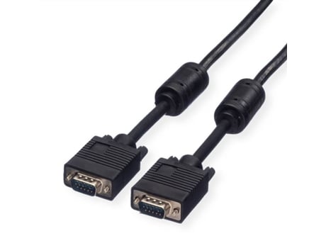 Cabo ROLINE (VGA - 10m - Preto)