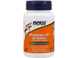 Suplemento Alimentar Now Foods Probiotic 10 25 Billion 50