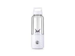 Lurelia Liquidificador Portátil Recarregável Usb, Sem Bpa, Para Smoothies, Branco