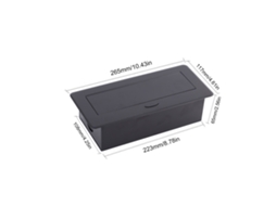 Laxiscreed Caixa De Ligação Para Mesa De Jantar Com Hdmi Áudio E Design Embutido De Pop-up