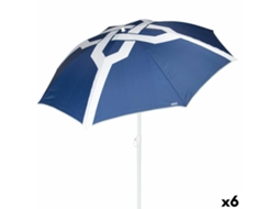 Chapéu De Praia Aktive 200 X 205 X 200 Cm (6 Unidades)