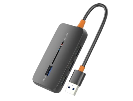 Adaptador ERAZER Ha04-3 4In1 Usb a 4Usb3.0 Abs 1M