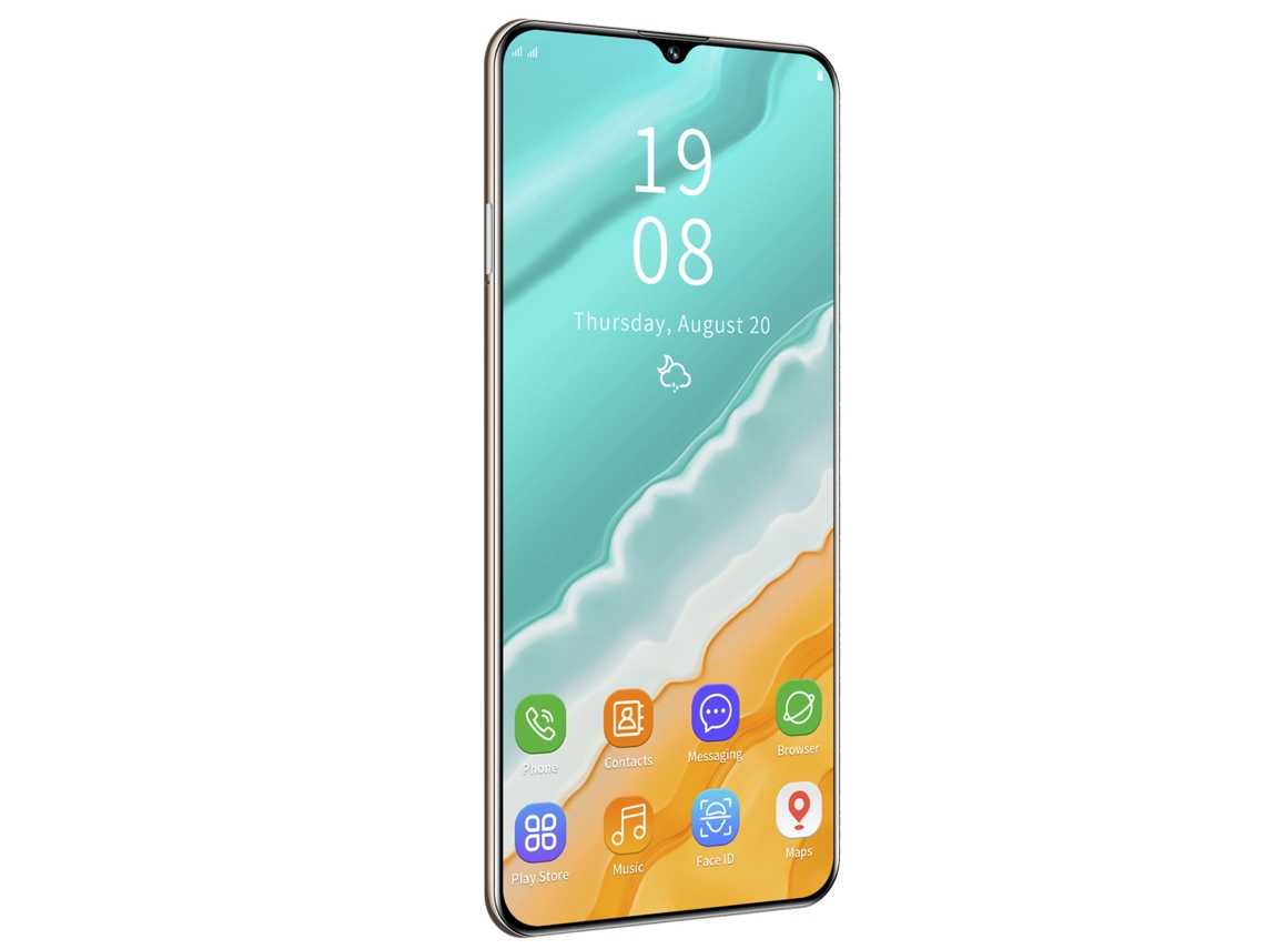 Smartphones LAXISCREED com Desbloqueio de Impressão Digital, Dual SIM e Dual Standby
