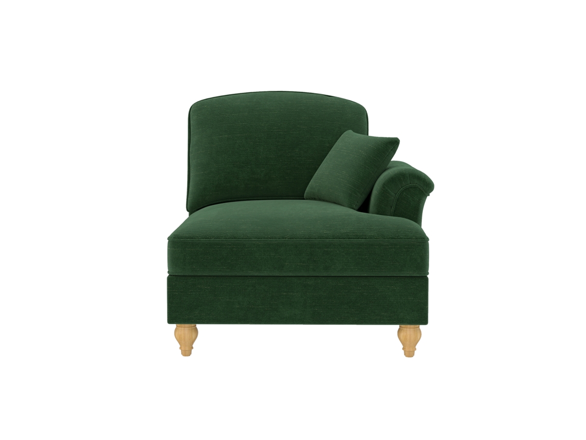 Sofá Windsor Rsf Chenille Com 1 Almofada - Verde