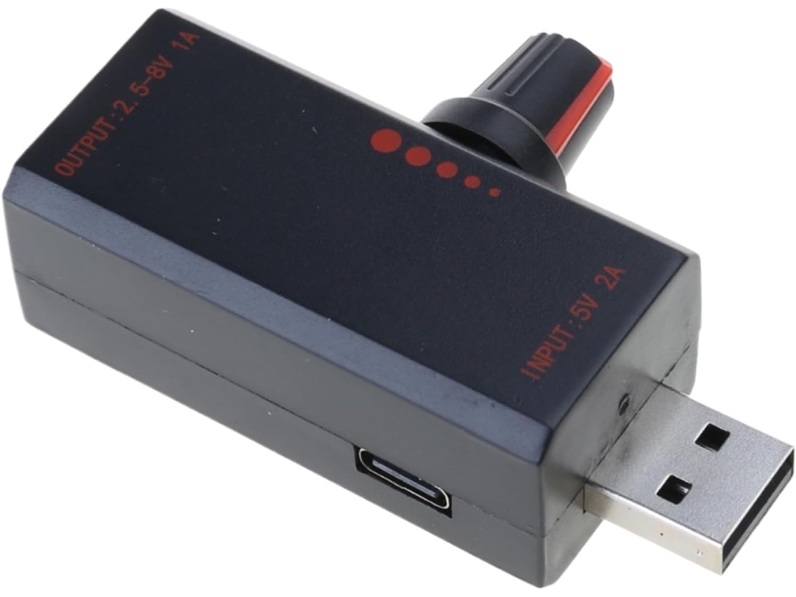 Controlador De Velocidade De Motor Ajustável Com Proteção Usb 5v
