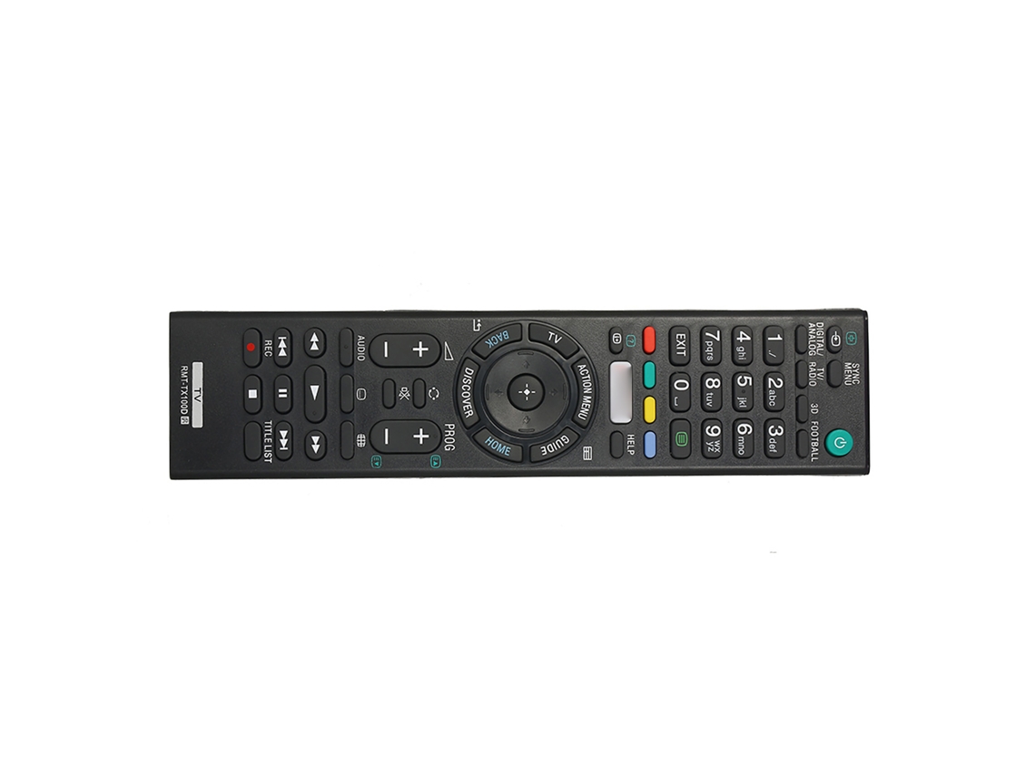 Aetheria controle Remoto Substituto Inteligente para Tv Sony Portátil Fácil de Apanhar Preto