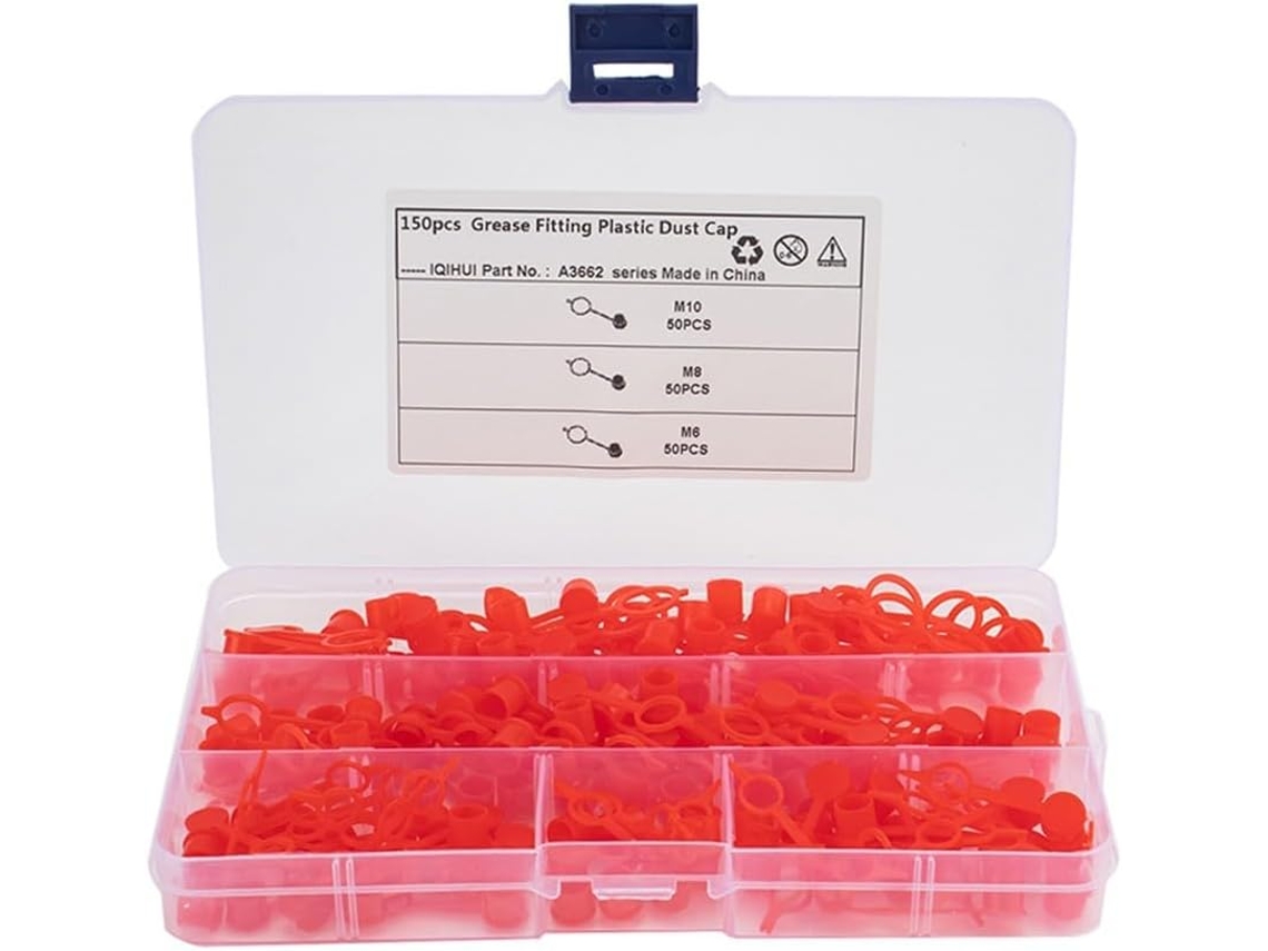 Conjunto De 150 Peças Parafusos Sangria Freio E Graxa, Tampas