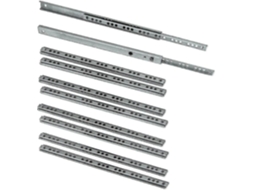 5 Corrediças/corrediças Com Rolamentos De Esferas, Peça Extraível De 17 Mm X 278 Mm Para Gaveta Banmo-wellngs