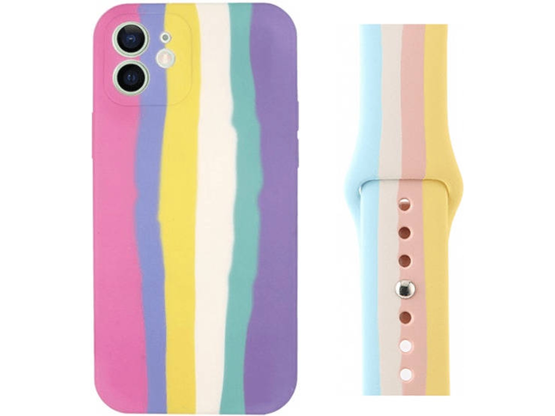 Kit Capa iPhone 13 Pro / iWatch Edition Series 7 - 41MM PHONECARE Multicor