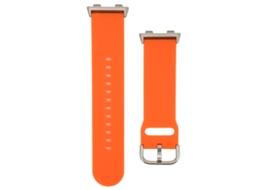 Pulseira de Silicone com Quick Release para Oppo Watch 2 46mm Laranja