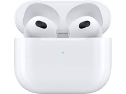 Airpods 3ª Geração APPLE (In Ear - Microfone - Branco) + Caixa de Carregamento Lightning