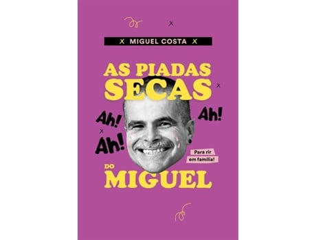 Livro As Piadas Secas do Miguel de Miguel Costa (Português)