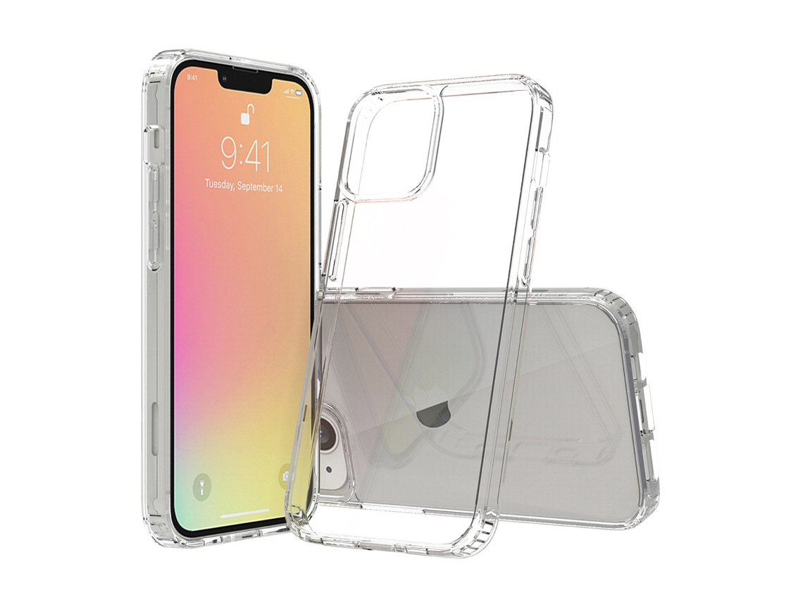MEOIRUERY Capa Para Iphone 14 Series, Proteção À Prova De Choque, Material Tpu Cristalino, Parte Traseira Ultratransparente E Resistente A Arranhões, Design Fin