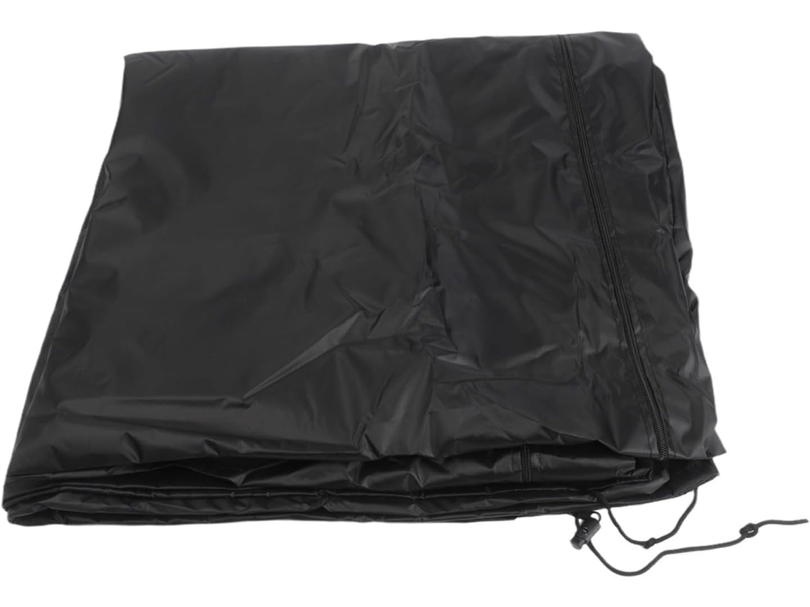 Heavy Duty Excavator Dust Cover Waterproof 210d Oxford Cloth Windproof Digger Protection Tarp With Zipper And Strips For