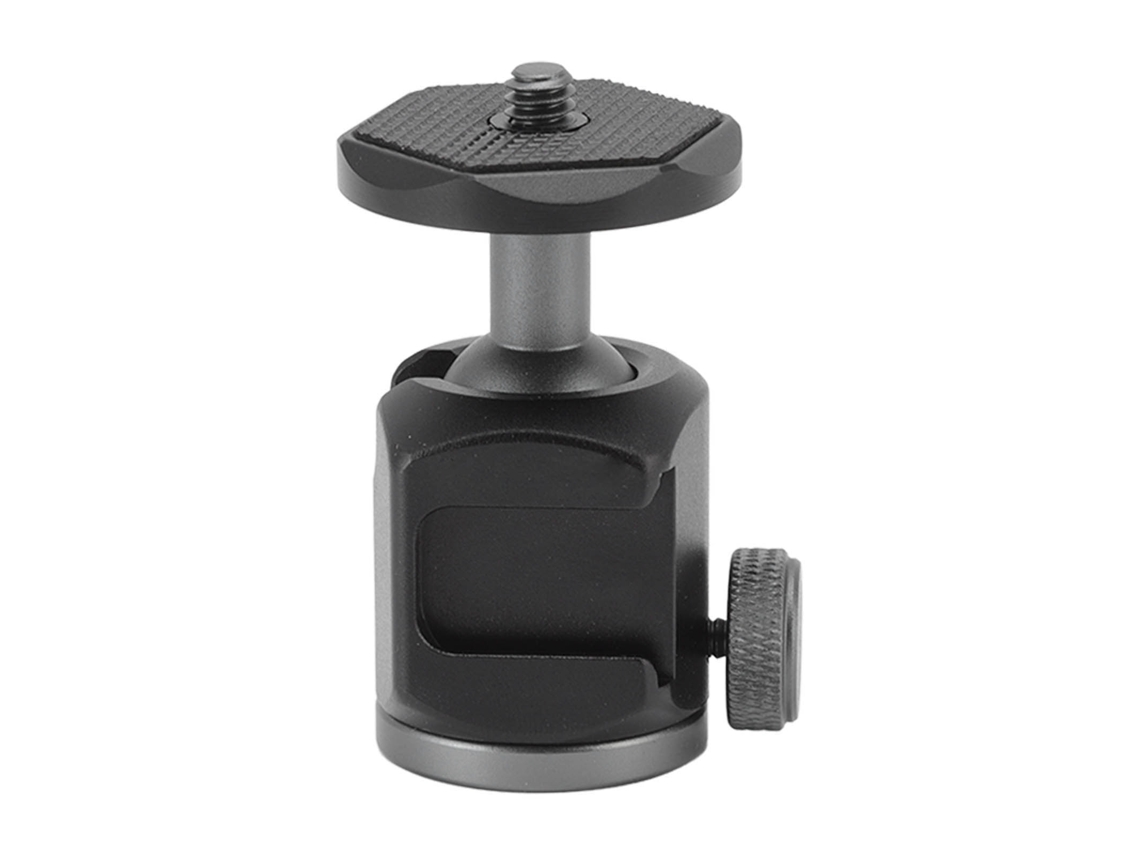 Aetheria mini Cabeza de Bola Rotativa 360 Graus Liga de Alumínio com Adaptador Zapato Frío 1/4 para Câmeras