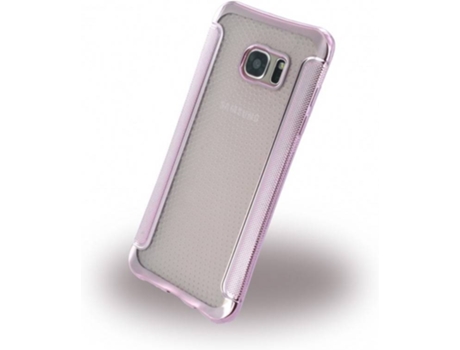 Capa em Silicone , Ã  prova de choque Anti-slip, Samsung G935F Galaxy S7 Edge, Rosa, 160309
