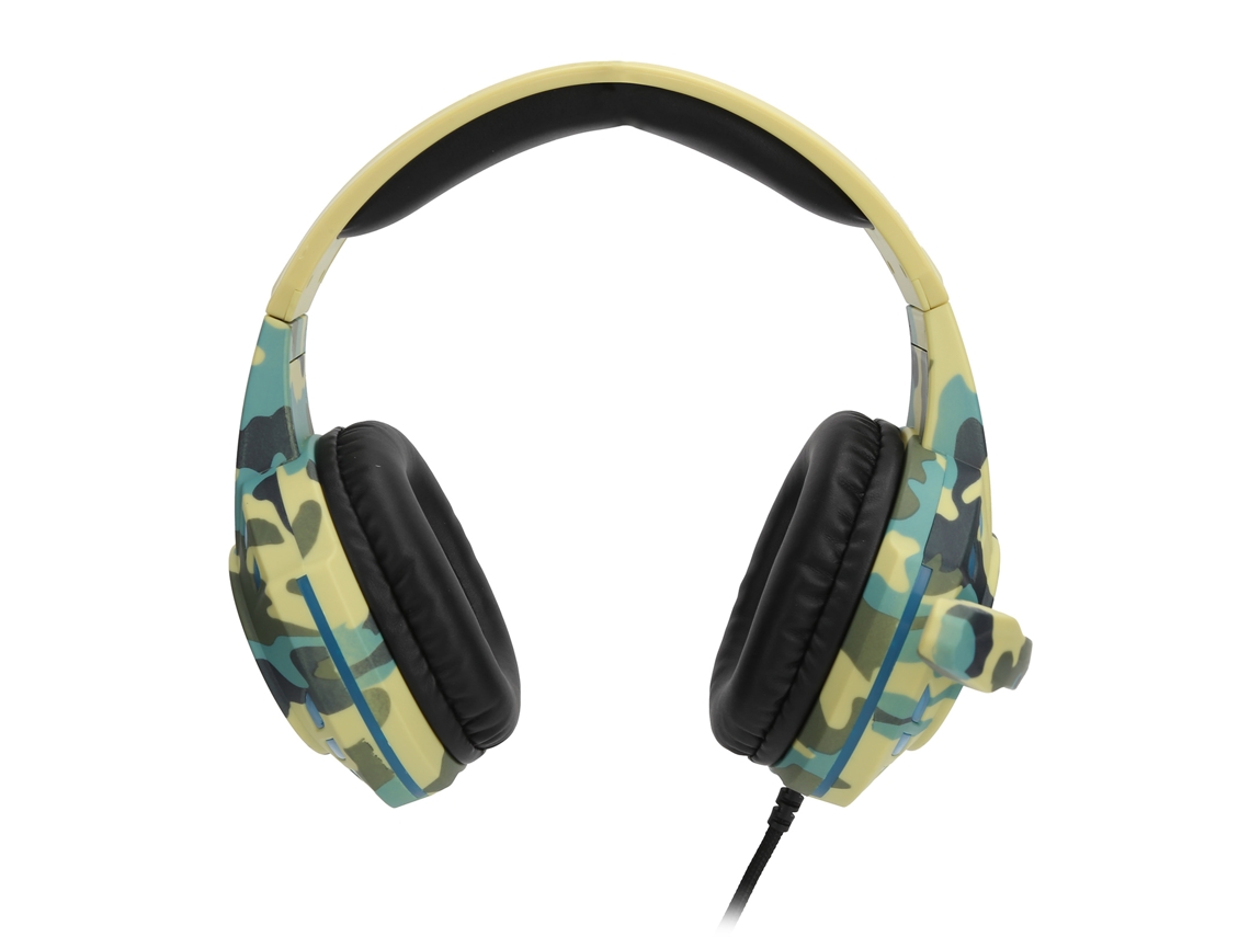 Fone Gamer G305 com graves potentes, com fio e luz LED CHABERLU