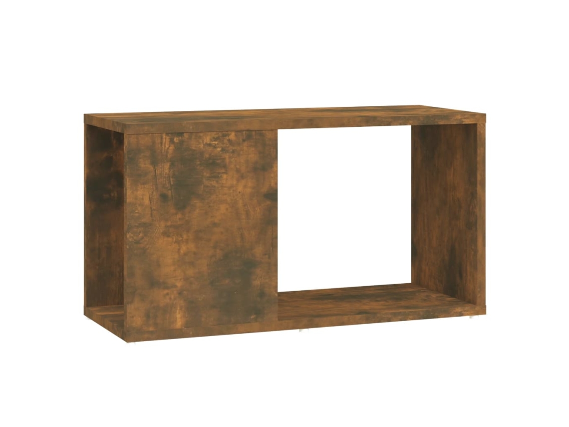 TV Móvel Derivado de Madeira Carvalho Fumado MAISON EXCLUSIVE (60x24x32 cm)
