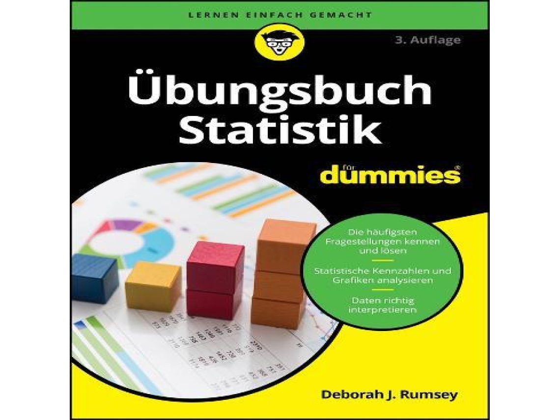 Livro Übungsbuch Statistik für Dummies de Deborah J Rumsey (Alemão)
