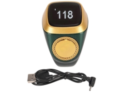 Anel De Dedo Contador Eletrônico De 18 Mm Com Display Digital De 0,49 Polegadas E Lembrete Vibratório. Nostalgia88