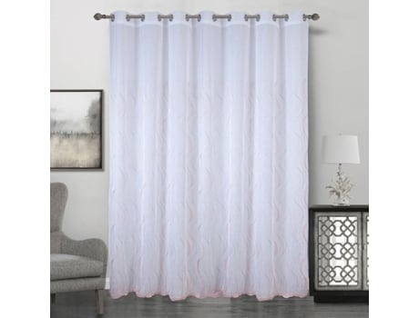 Cortina BEST INTERIOR Adélia (Rosa - Poliéster - 300x240 cm)