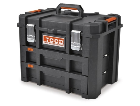Malletabandeja De Ferramentas Tood À Prova Dágua Com Gavetas 53x37x40 Cm