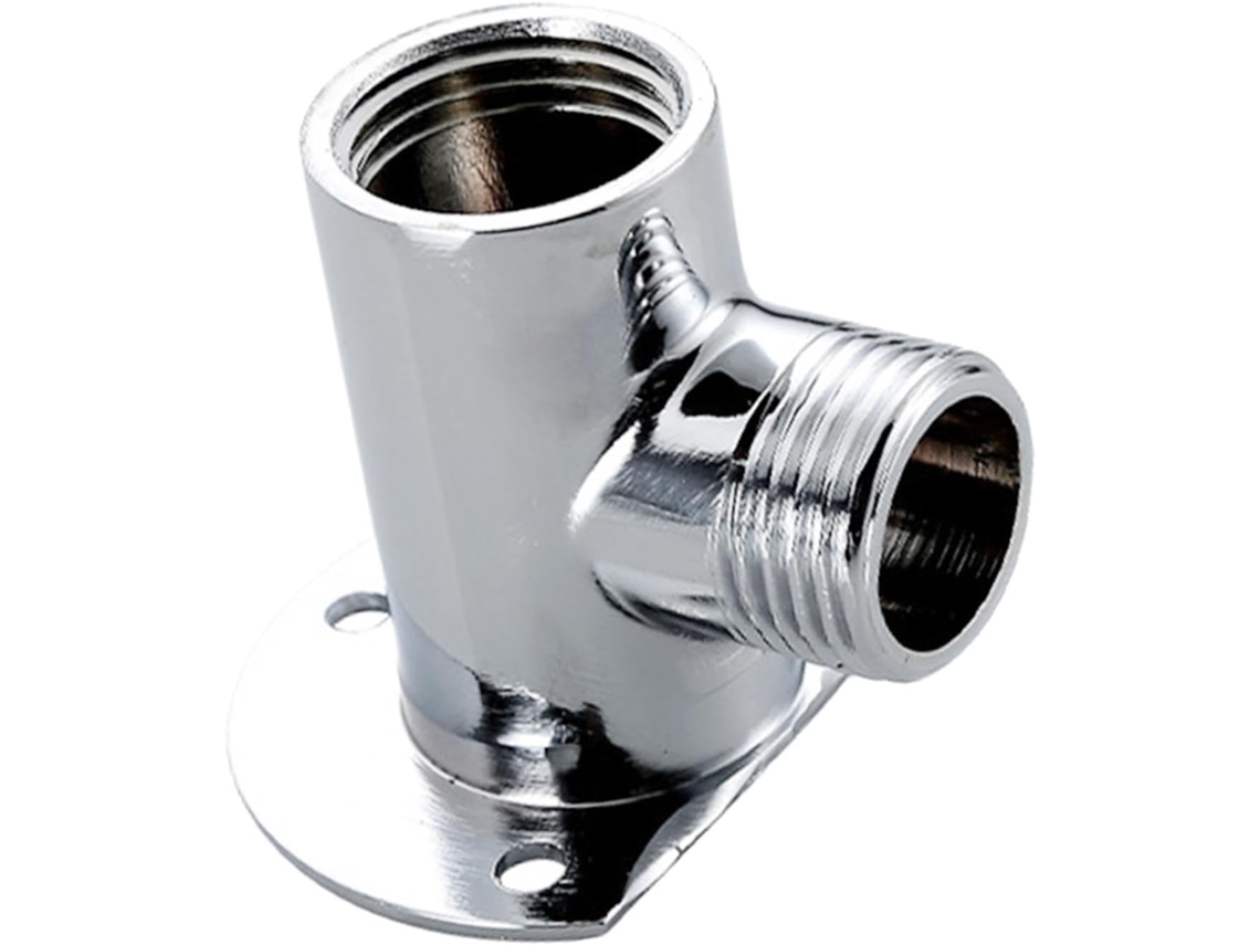 Base Para Chuveiro Com Instalação Confiável, Adaptador Para Braço De Chuveiro, Peças De Fixação Para Torneira Simples