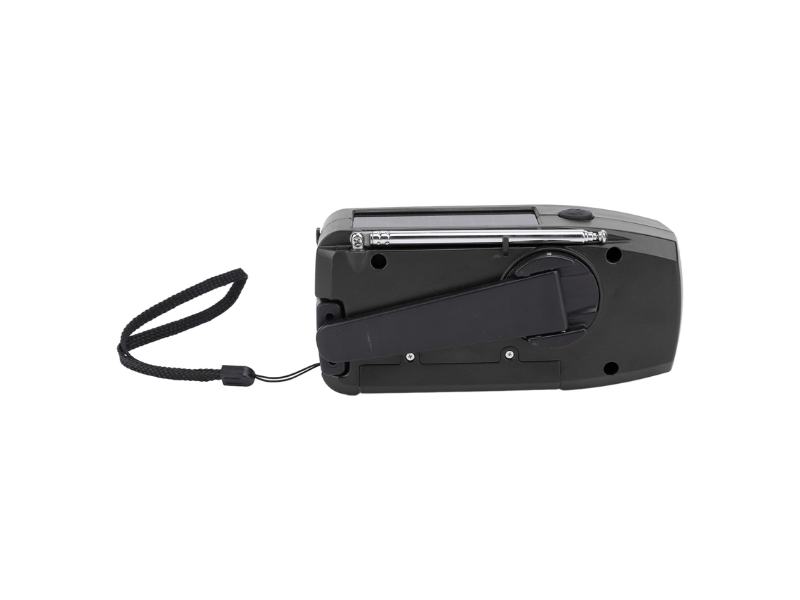 Rádio Manual Eoocoo (microfone De Recepção Meteorológica Com Lanterna Led)